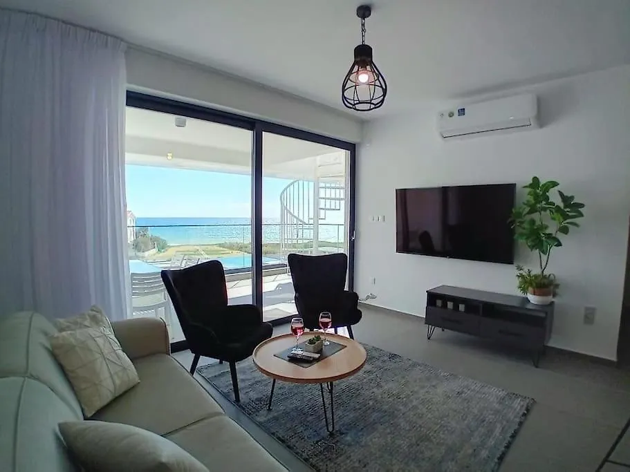 New Luxury Sea Front Apartment Perivolia